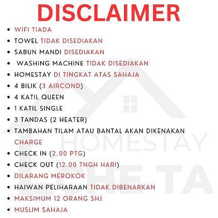 Homestay Che Ta Terengganu Kuala Terengganu Exterior photo